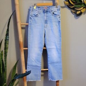 MOTHER The Hustler Ankle Fray Jeans